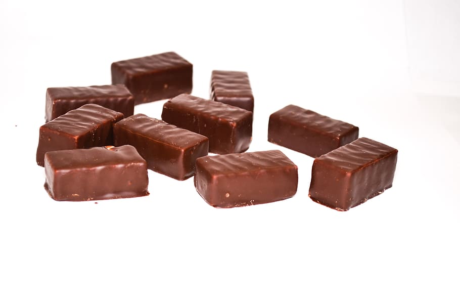 chocolate, candy, chocolate candy, sweet, black, dark chocolate HD wallpaper