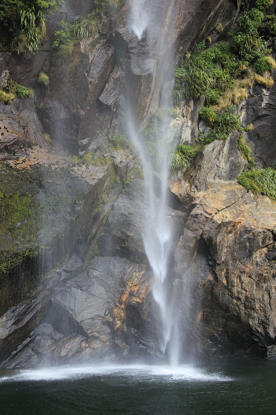 waterfall, nature, landscape, forest, travel, green, scenic HD wallpaper