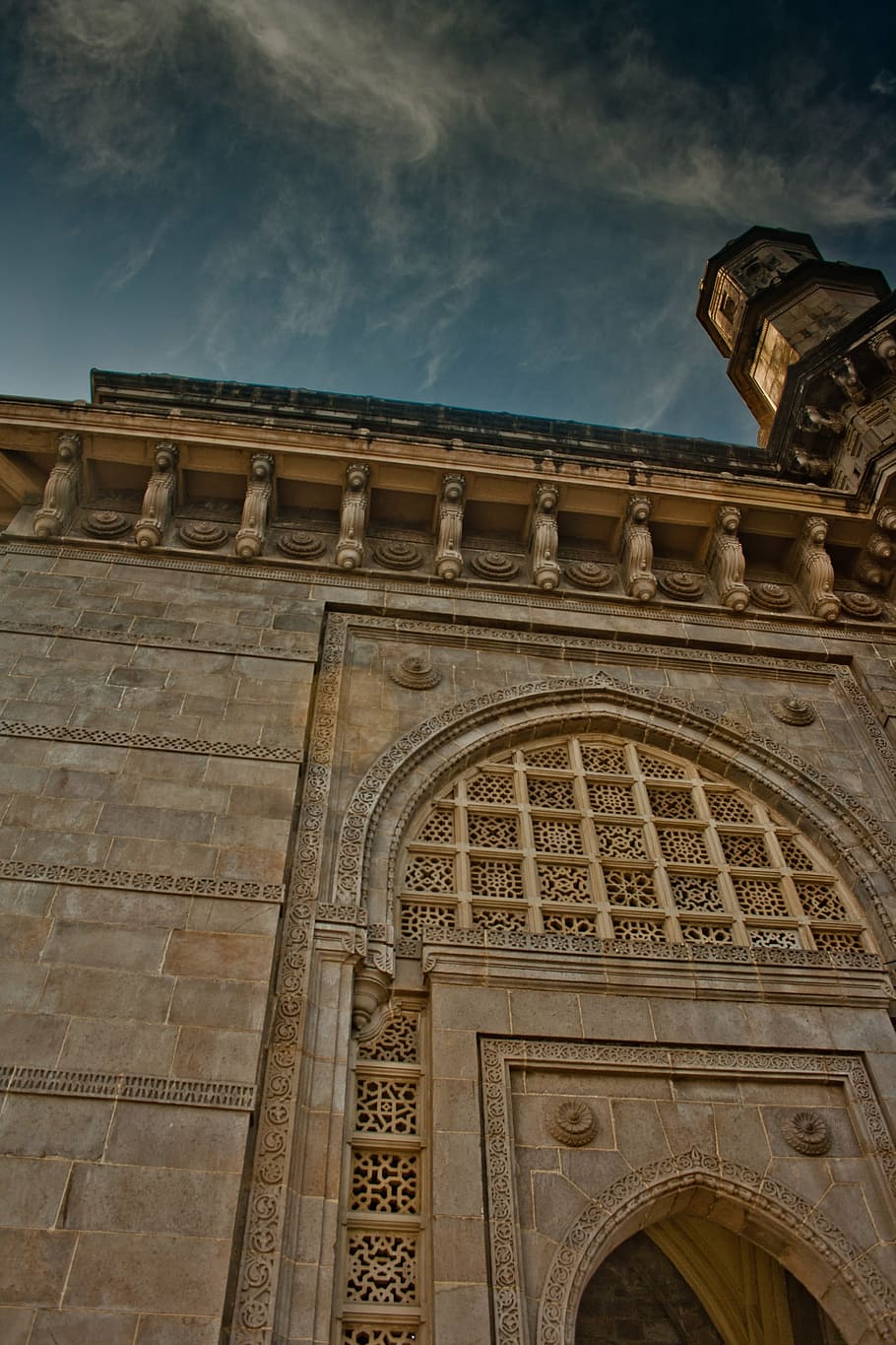 gateway of india, mumbai, architecture, monument, facade, ancient
