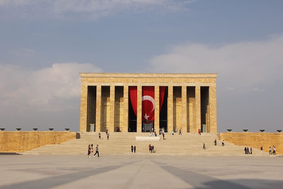 atatürk, mausoleum, relief, wall relief, stairs, turkey, ankara, HD wallpaper