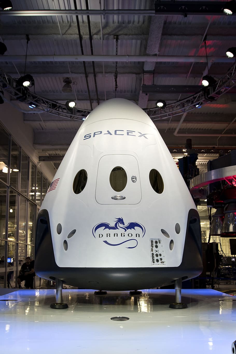 Spacecraft, Spacex, Spaceship, space module, capsule, science