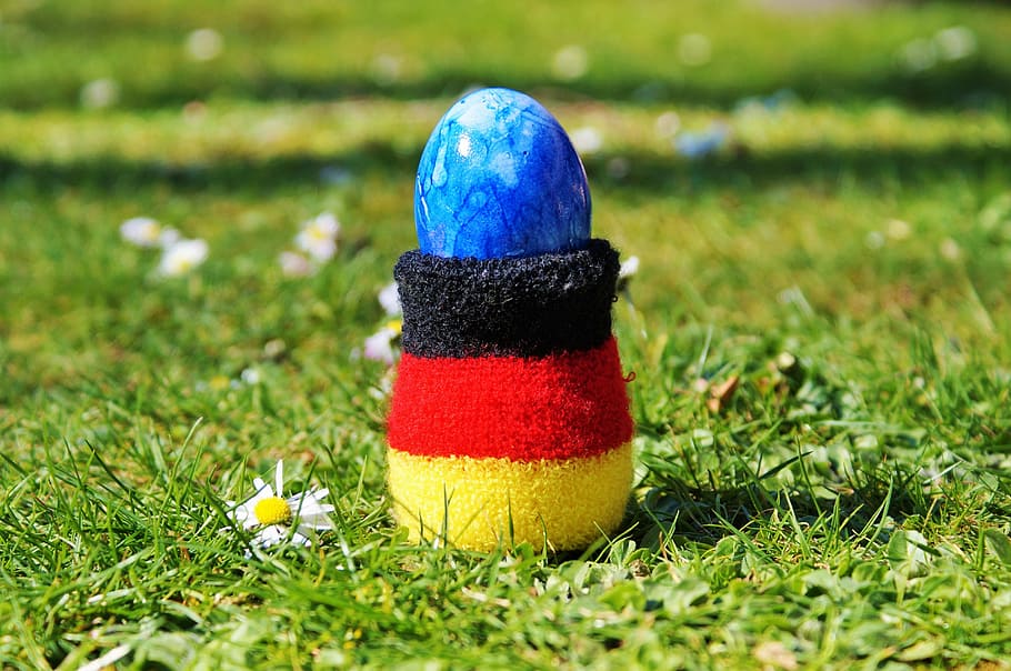 easter egg, german, german colors, germany, eggs warmer, rush HD wallpaper