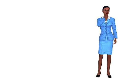 isolated, woman, desktop, young, businesswoman, female, work HD wallpaper