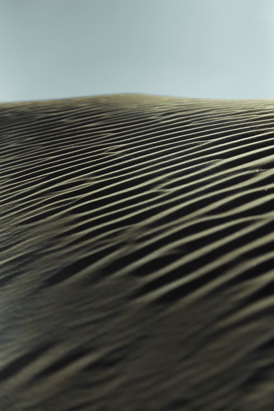 brown sand under daytime, untitled, beach, ripple, landscape HD wallpaper
