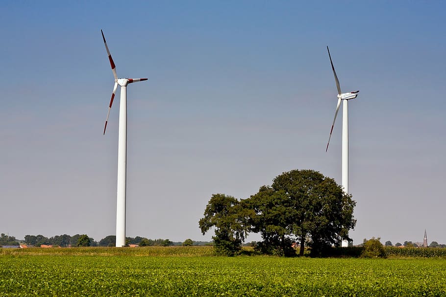 pinwheel, wind power, energy, environmental technology, windräder HD wallpaper