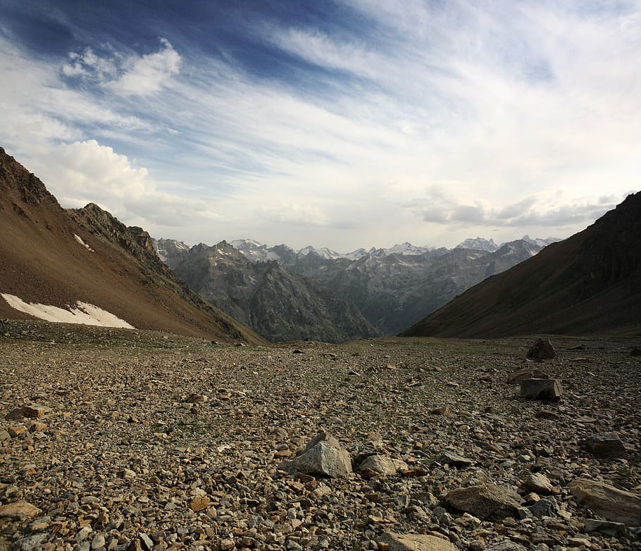 elbrus, mountain, height, nature, mountains, climbing, clouds HD wallpaper