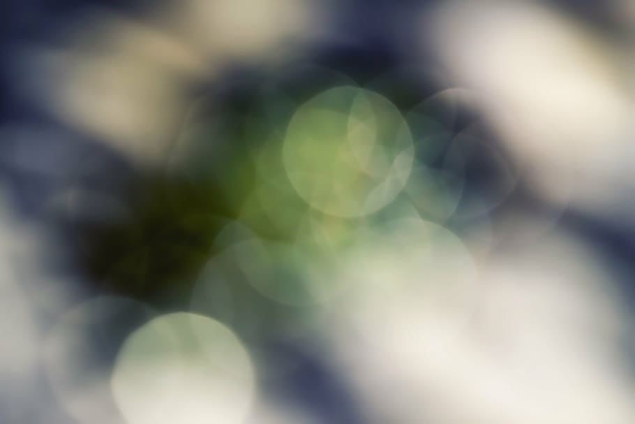 bokeh, abstract, color, green, blue, colorful, bright, soft HD wallpaper