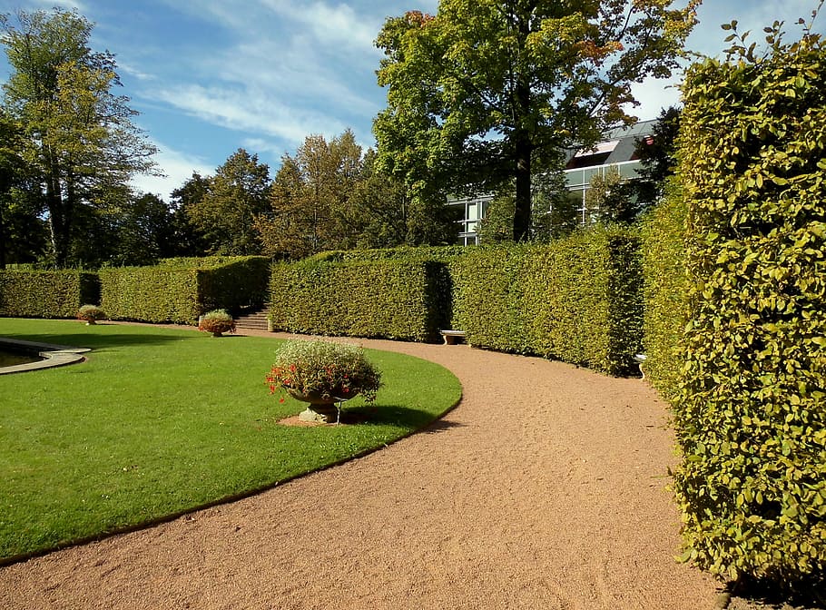 lichtenwalde, baroque, park, design, baroque park, park design HD wallpaper
