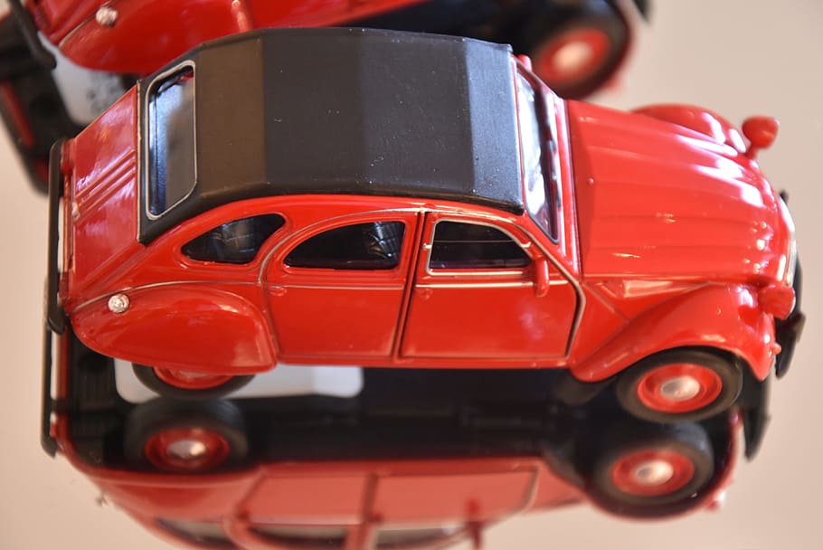 model car, renault, toys, auto, red, motor vehicle, transportation HD wallpaper