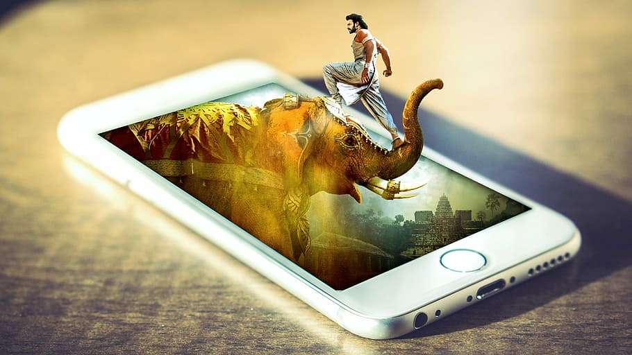creative, three d effect, manipulation, outdoors, people, imagination HD wallpaper