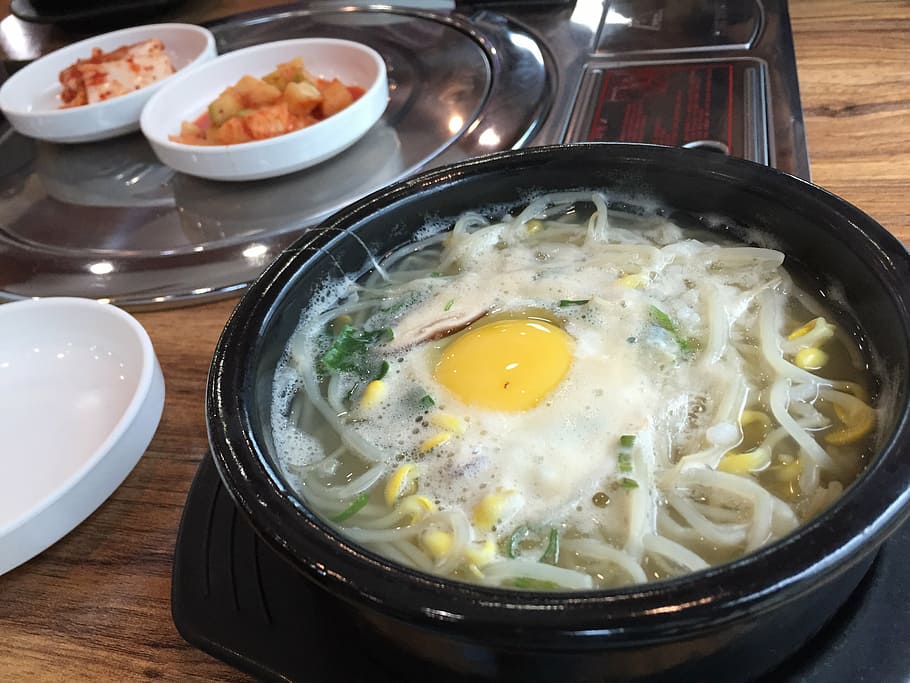 korean stew, food, traditional, food and drink, ready-to-eat HD wallpaper