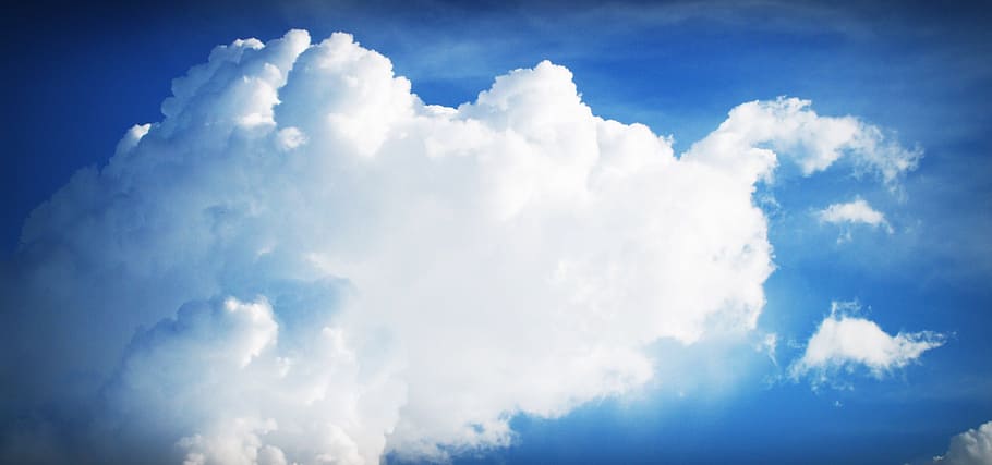 nature, sky, clouds, cloudy, atmosphere, blue, blue sky, bright HD wallpaper