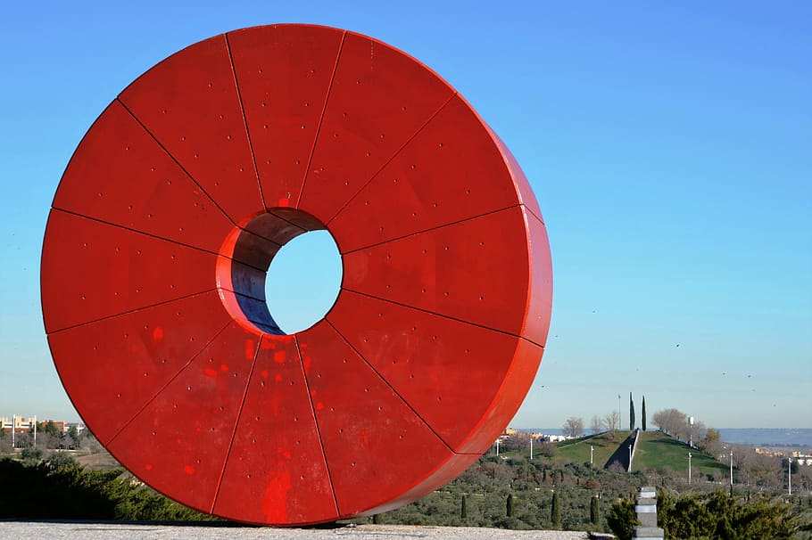 sculpture, modern, figure, modern architecture, abstraction HD wallpaper