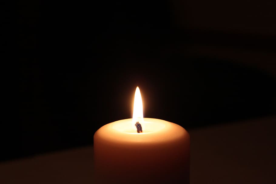 candle, flame, light, holy, wax, glow, burn, religion, church HD wallpaper