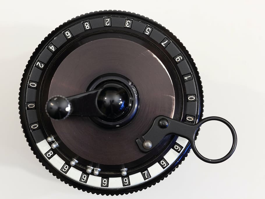 curta, mechanical, calculator, liechtenstein, handcranked, calculation HD wallpaper