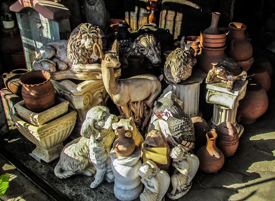 cyprus, mosfiloti, shop, decorative, objects, art and craft HD wallpaper