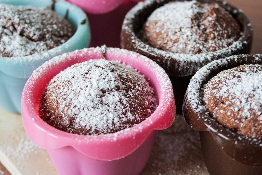 muffin, bake, sweet, nutrition, pastries, cake, eat, food, delicious HD wallpaper