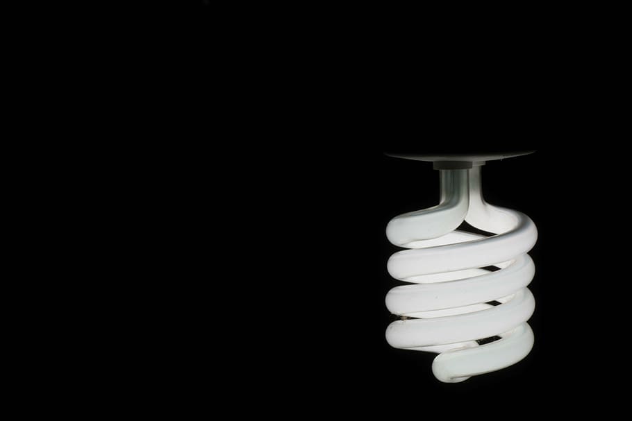light, dark light, cfl bulbs, electricity, bright, energy, power