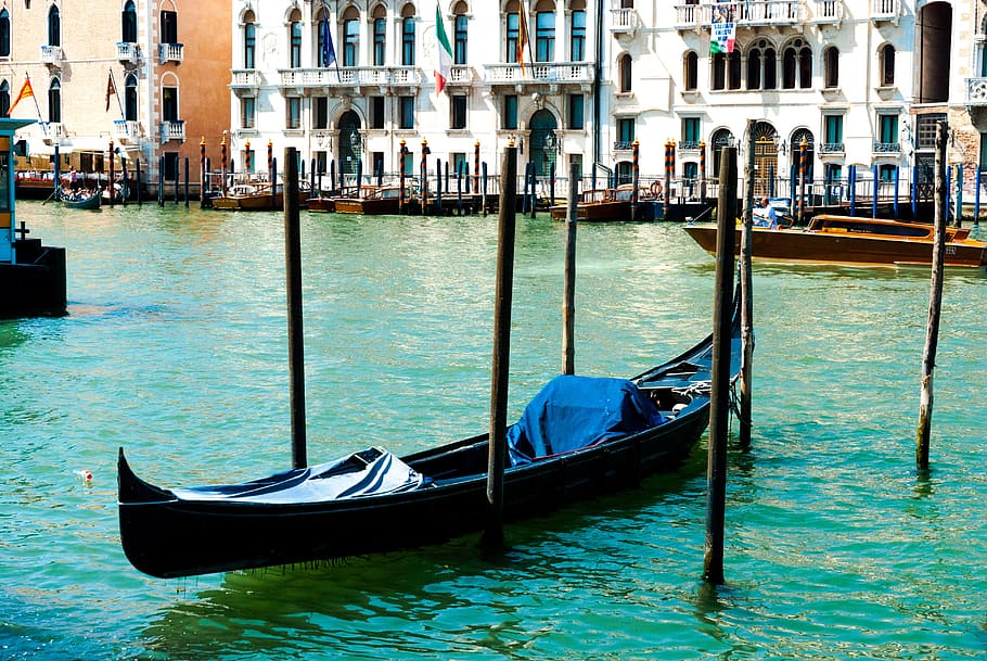 venice, the sun, holidays, clouds, sky, landscape, summer, weather HD wallpaper