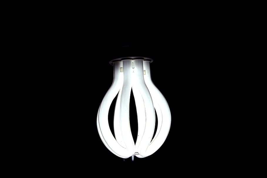 lamp, light, glow, lighting, led, black background, studio shot HD wallpaper