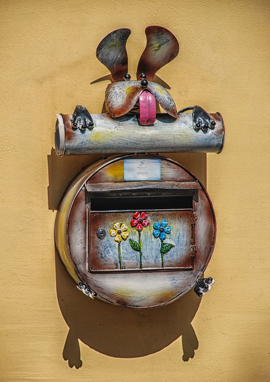 mailbox, newspaper role, funny, hare, nördlingen, failed, wall - building feature, HD wallpaper