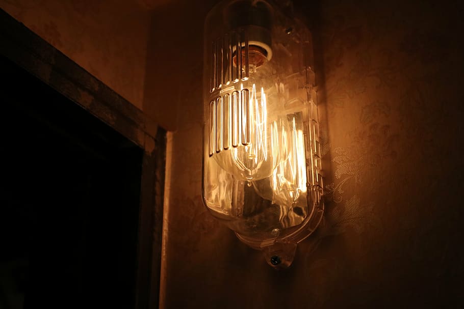 light bulb, lighting, indoor, atmosphere, cafe lighting, ornament HD wallpaper