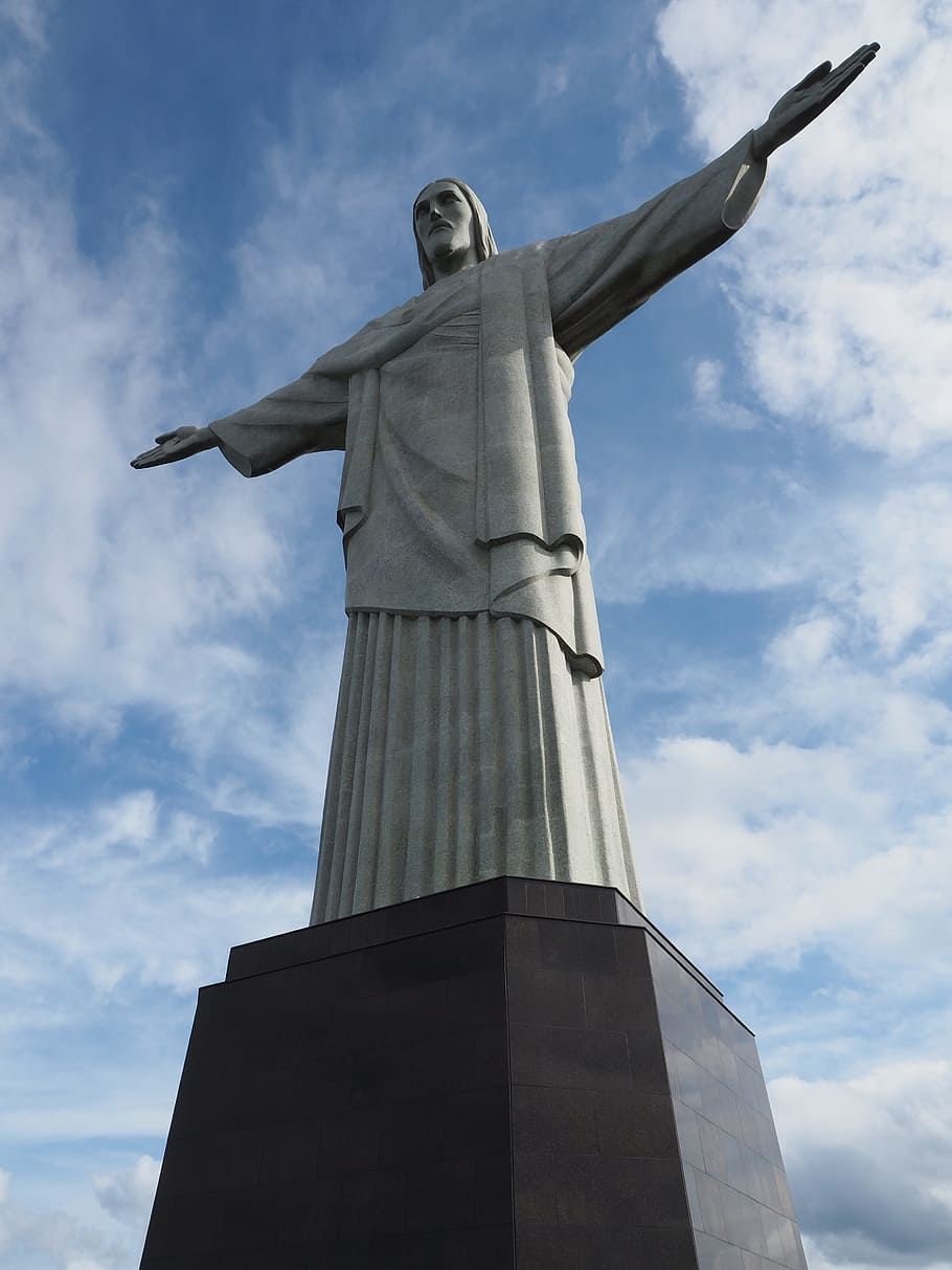 HD wallpaper: Statue, Jesus, Brazil, Landmark, rio, christ, travel, south |  Wallpaper Flare