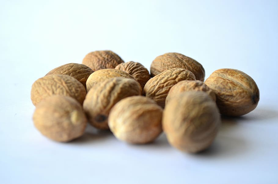 walnuts, food, snack, ingredient, vegetarian, organic, diet HD wallpaper