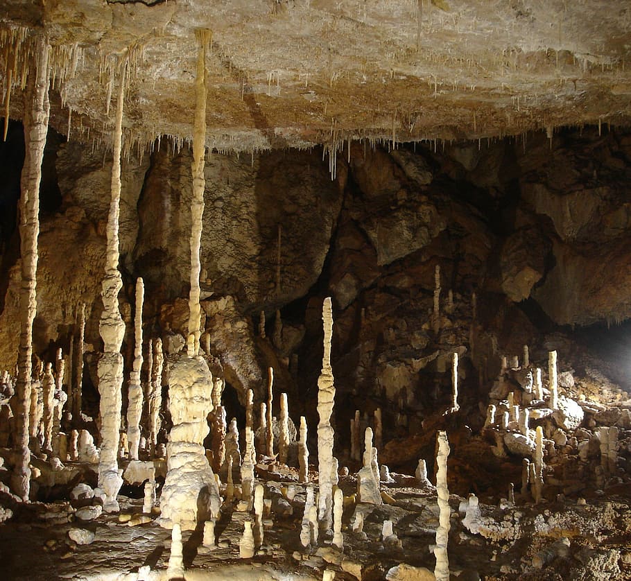 caving, mallorca, munverpro active tourism, rock, rock formation HD wallpaper