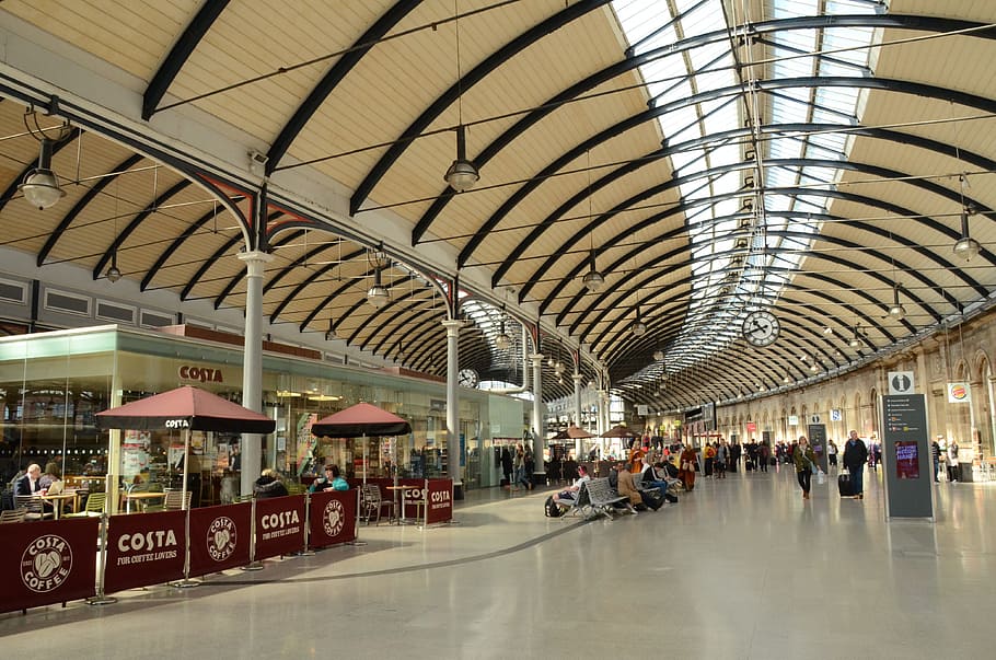 Station, Train, Dome, Arc, Light, Modern, architecture, building HD wallpaper