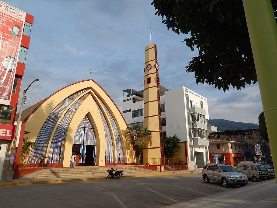 iglesia, jaén, cajamarca, perú, monumental, architecture, HD wallpaper