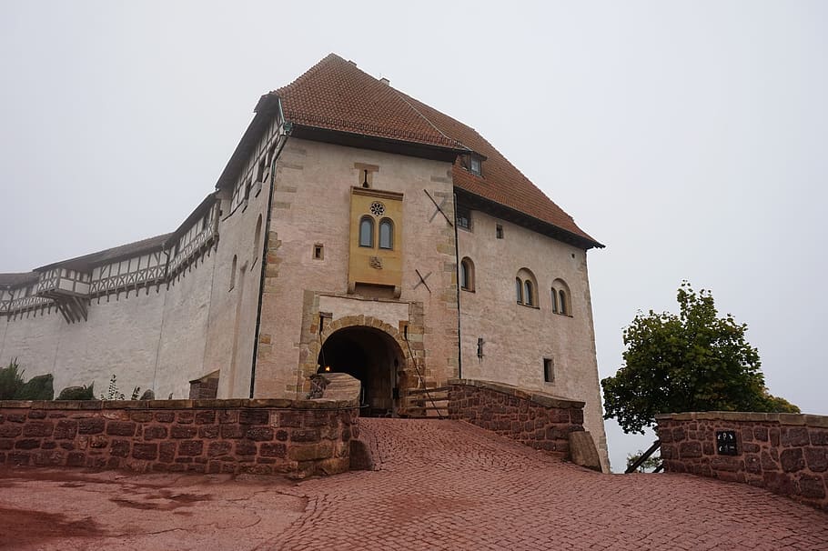 HD wallpaper: germany, eisenach, the fortress of wartburg, tourism