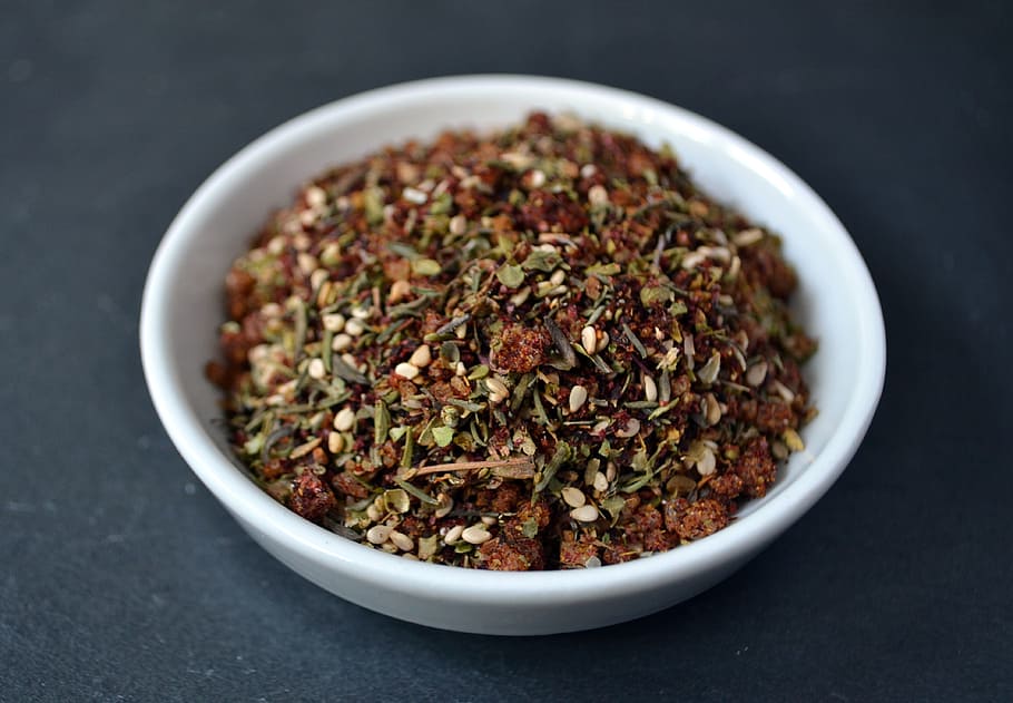 zatar, spices, oriental, food, dry, close-up, organic, seasoning HD wallpaper