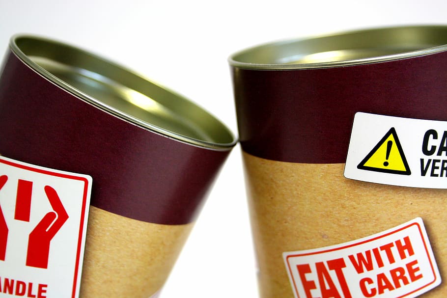 business, can, caution, close -up, conceptual, container, danger HD wallpaper