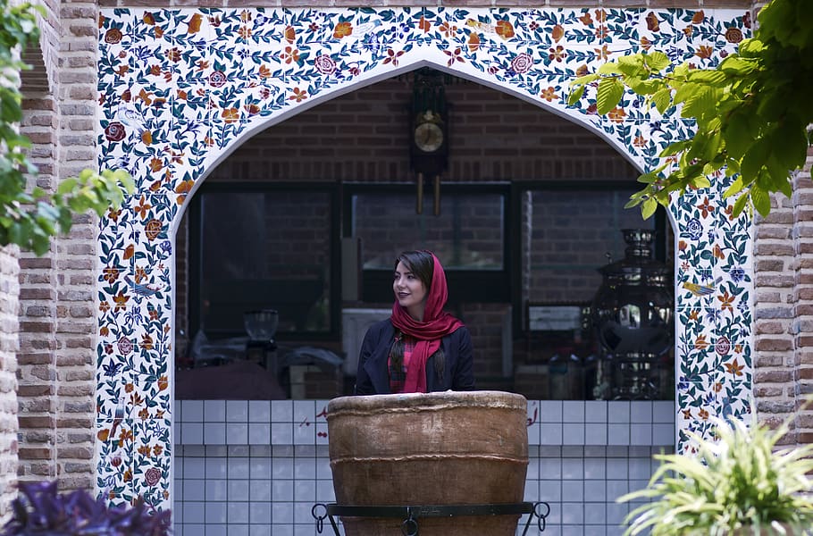 negarestan garden, tehran, iran, one person, real people, architecture HD wallpaper