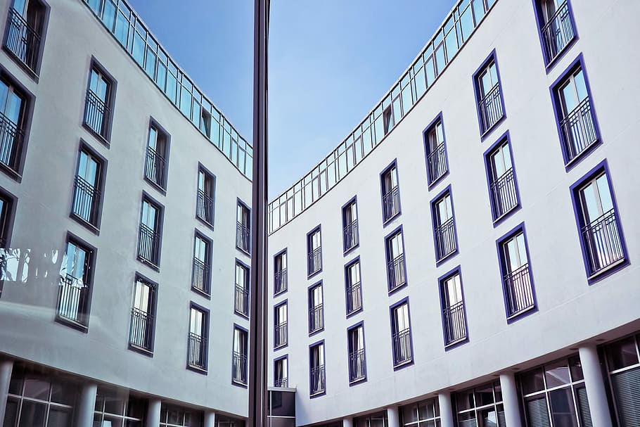 architecture, modern architecture, building, facade, home, house facade HD wallpaper