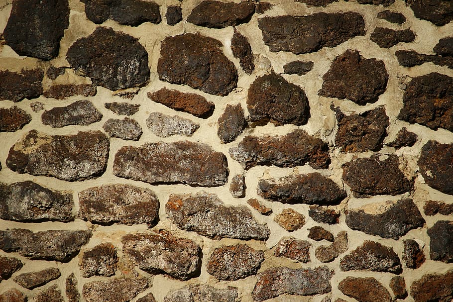 wall, stone, rasenerz, feilenmoos, klump, clumping stone, griese against HD wallpaper