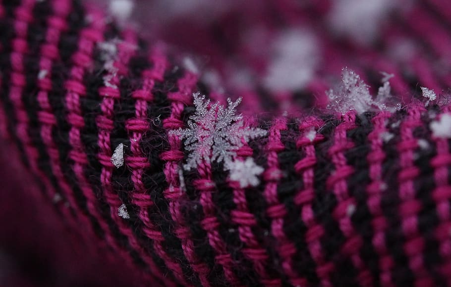 snowflake, winter, white, macro, wool, textile, craft, art and craft HD wallpaper