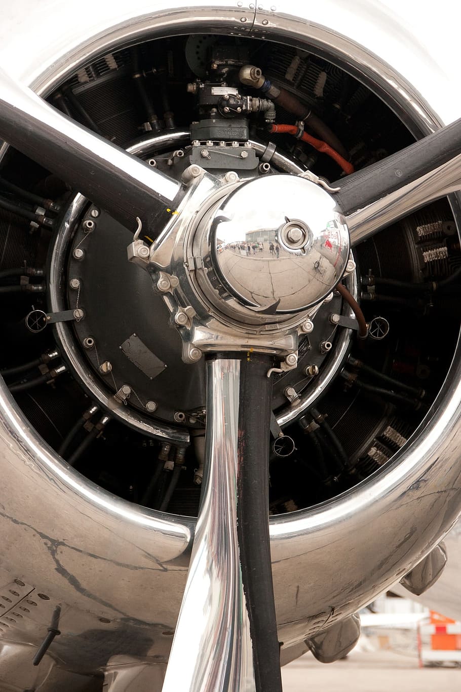 aircraft, motor, propeller, engine, mode of transportation HD wallpaper