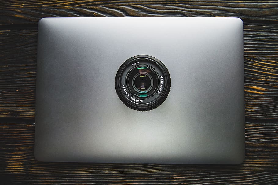 desktop, reflection, camera lens, technology, photography themes HD wallpaper