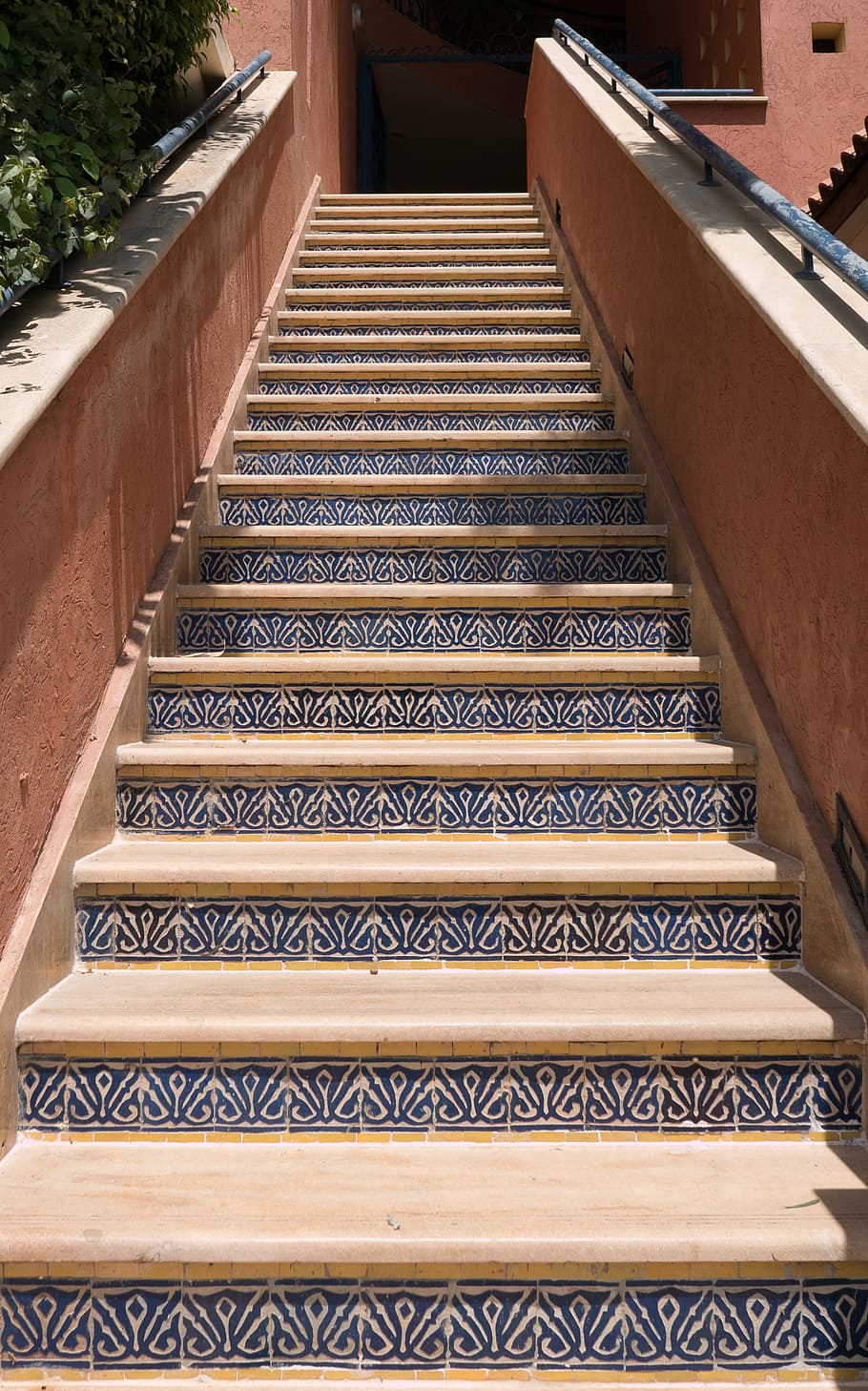 stairs, gradually, pattern, emergence, staircase, finish, wall HD wallpaper