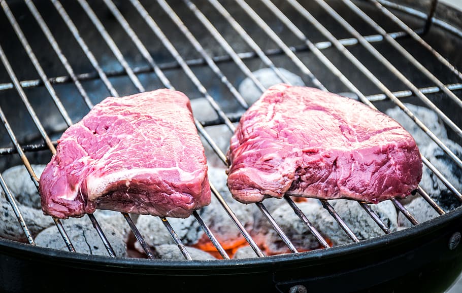 Meat, Steak, Barbecue, Beef, Grill, tasty, grilled, beef steak HD wallpaper