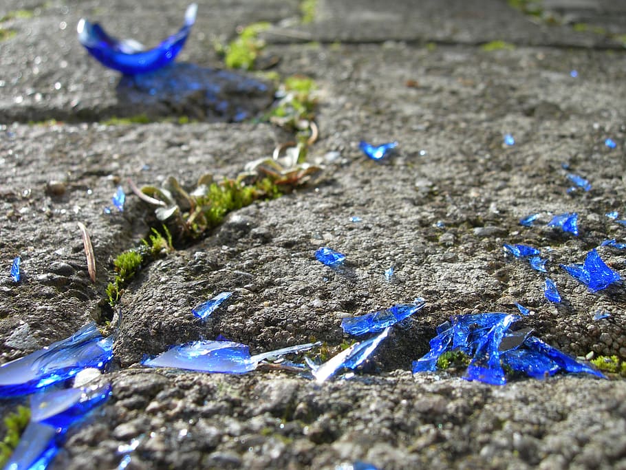 stone, glass, broken, day, selective focus, no people, close-up HD wallpaper