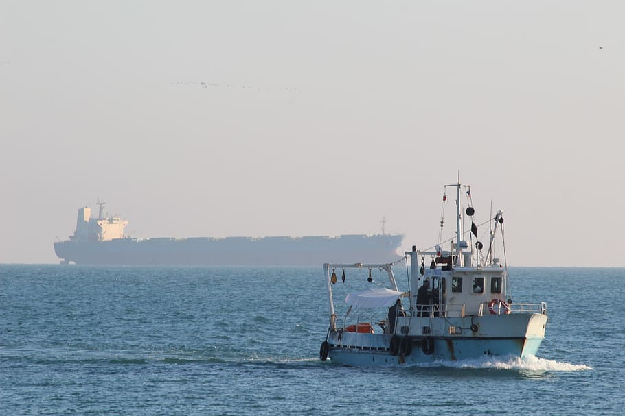 sea, ship, water, transportation, nautical vessel, mode of transportation HD wallpaper