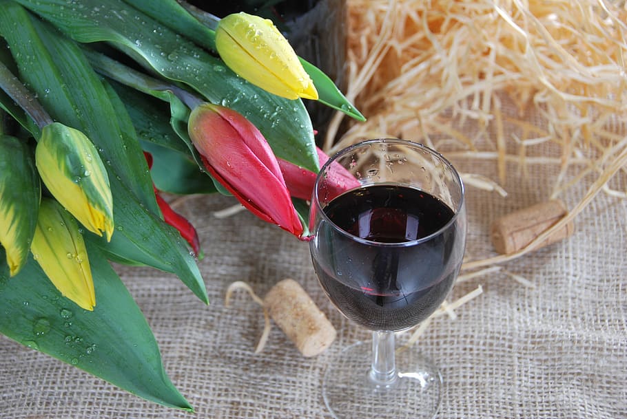 red, wine, glass, food and drink, alcohol, refreshment, drinking glass HD wallpaper