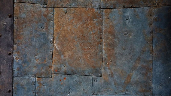 surface, rivet, metal, facade, engineering detail, rusted, construction HD wallpaper