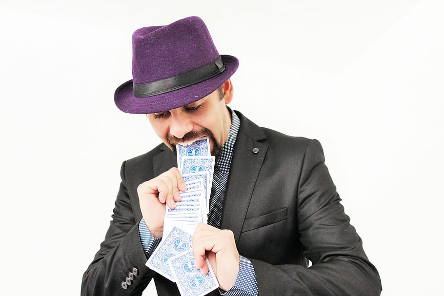 Cards, Magic, Magician, men, one Person, caucasian Ethnicity HD wallpaper