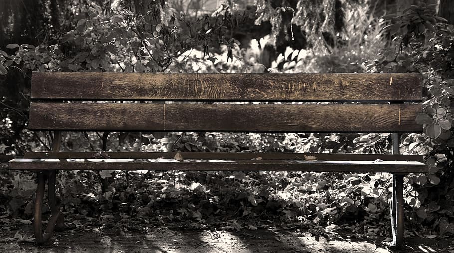 Park Bench, Bench, Rest, Break, Bank, Sit, Seat, recovery, out, HD wallpaper