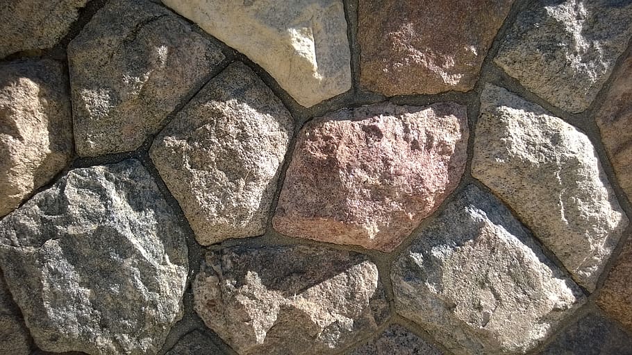 rock, wall, background, foundation, solid, day, full frame, HD wallpaper