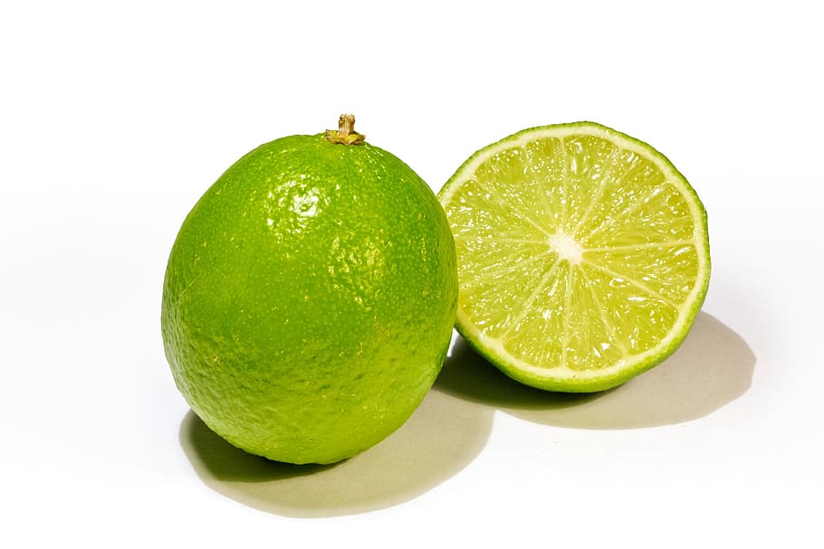 sliced lime, fruit, sour, green, citrus, eating, healthy eating HD wallpaper
